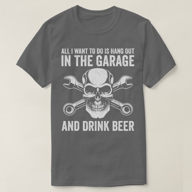 Auto Mechanic Funny Garage Fix s Heavy Vehicle Mec T-Shirt (Design Front)