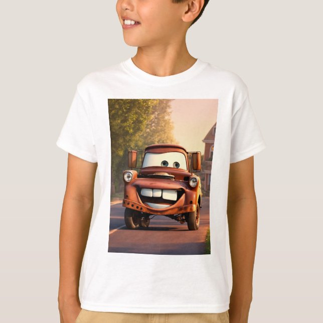Auto Persona: Car-Turned-Human Portrait Tee (Front)