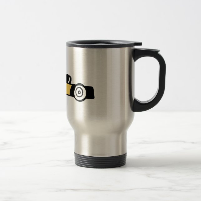 Auto Racing, Car Racing Travel Mug (Right)