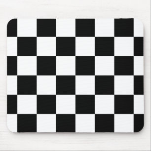 Auto Racing Chequered Chequered Flag Mouse Pad