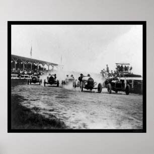 Auto Racing Near Washington, DC 1922 Poster