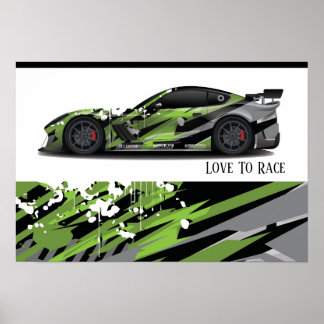 Auto Racing Poster