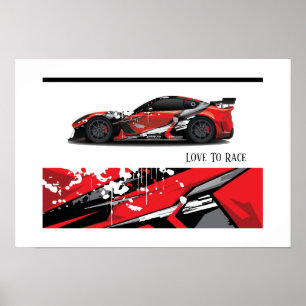 Auto Racing Poster