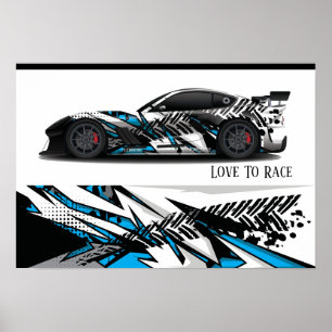 Auto Racing Poster