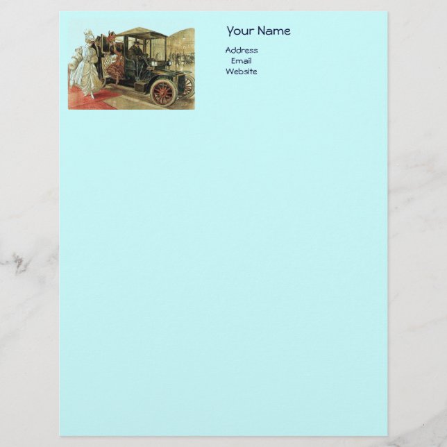 AUTO REPAIR- AUTOMOTIVE LETTERHEAD DESIGN (Front)