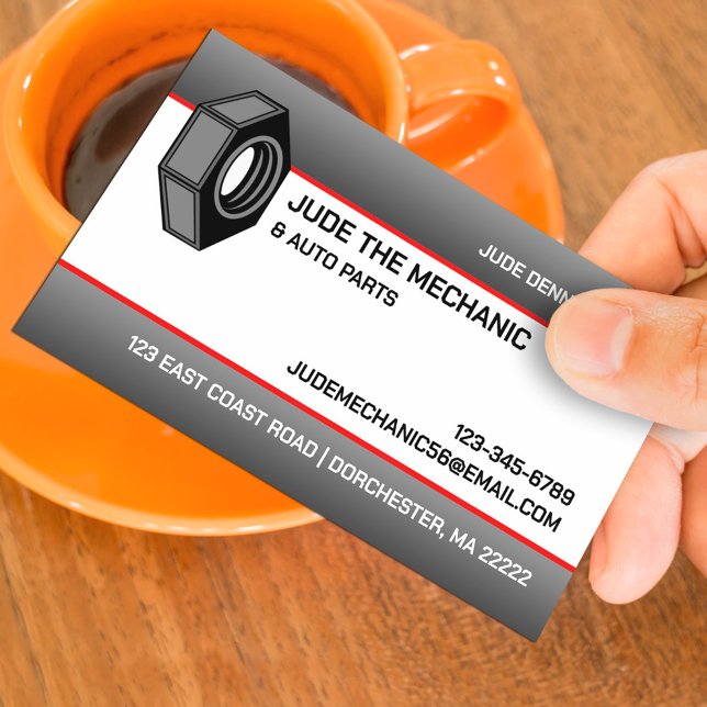 Auto Repair Business Card (Creator Uploaded)