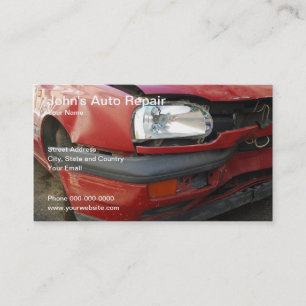 Auto Repair Business Card