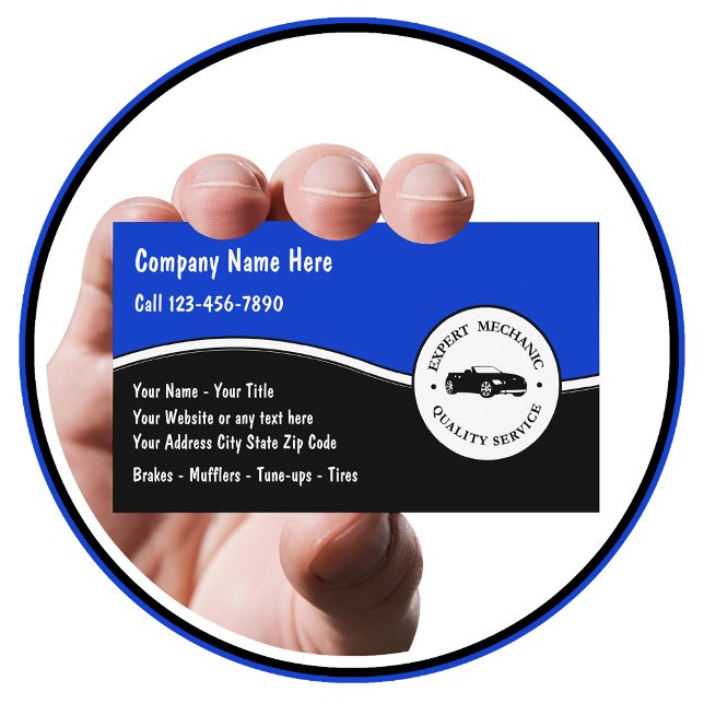 Auto Repair Business Cards (Creator Uploaded)