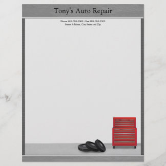 Auto Repair Business Letterhead