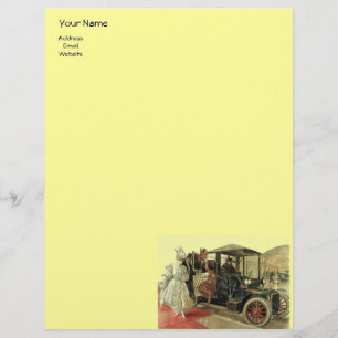 AUTO RESTORATION- AUTOMOTIVE LETTERHEAD TEMPLATE