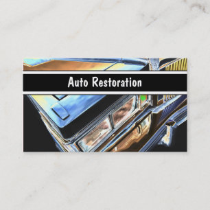 Auto Restoration Business Cards