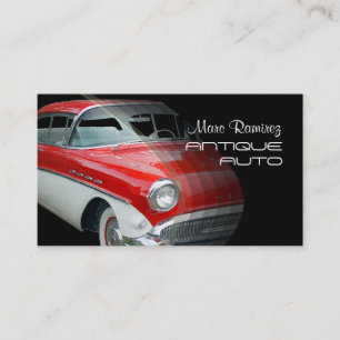 Auto Restoration business cards/1957 buick Card