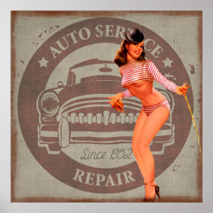 Auto Service Repair Poster