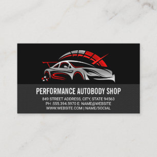 Auto Services Logo Car Mechanic Business Card