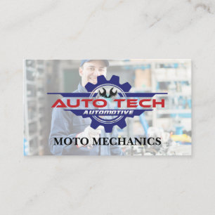 Auto Tech   Automotoive  Business Card
