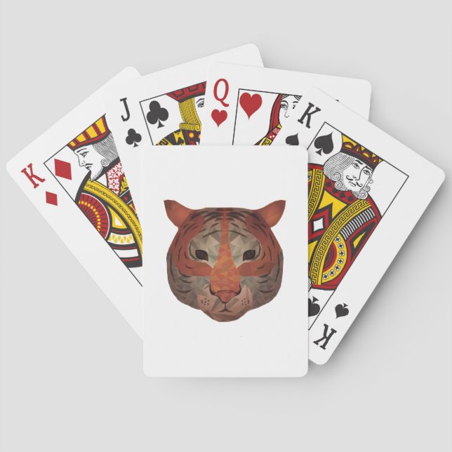 Auto Tiger Playing Cards (Back)