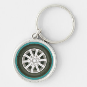 Auto Tire/Wheel Key Ring