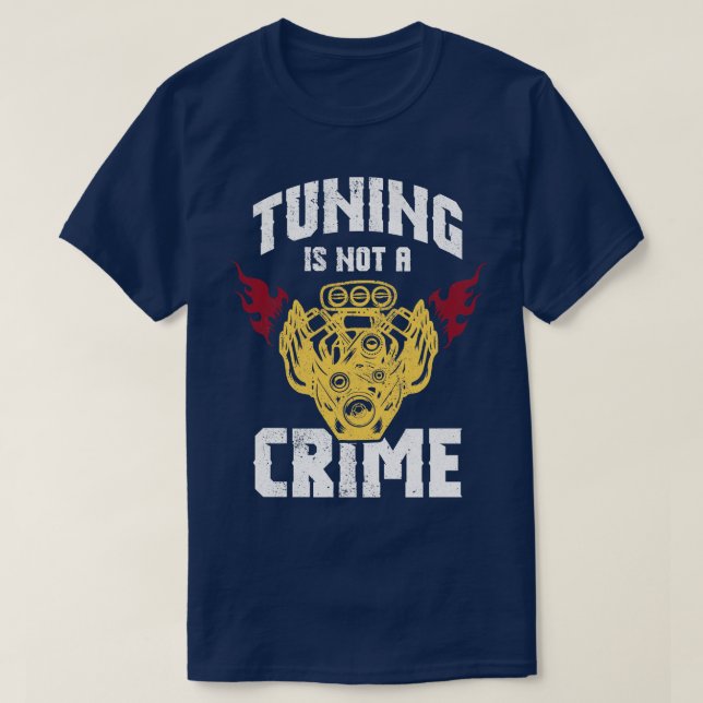 Auto Tuner Mechanic Racing Tuning (45) T-Shirt (Design Front)