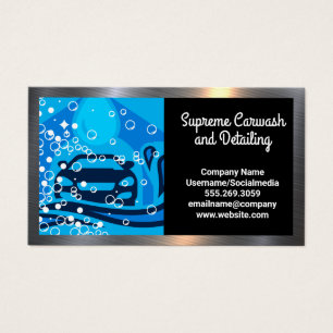 Auto Wash Cleaning Soap Bubbles