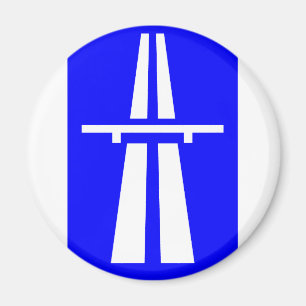 Autobahn Sign Magnet
