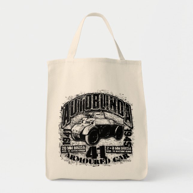 Autoblinda 41 Grocery Tote Tote Bag (Front)