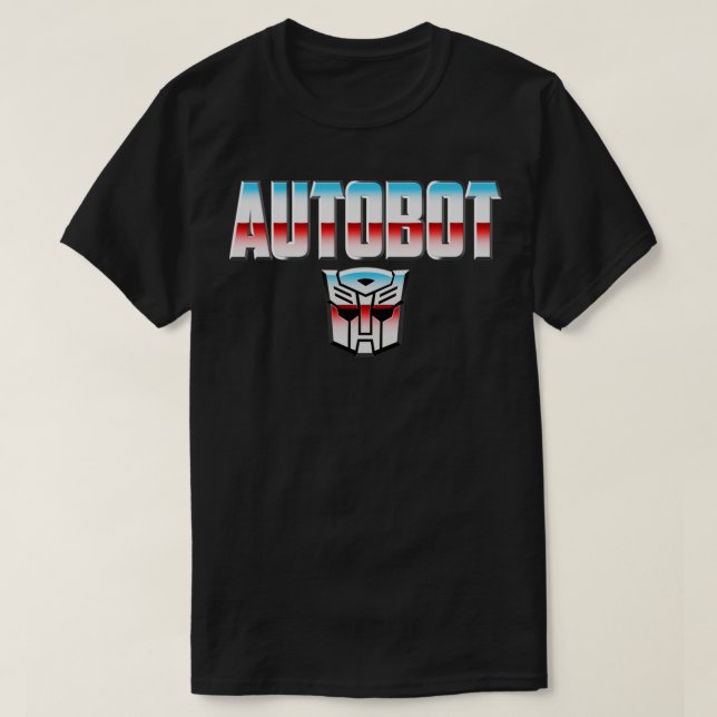 AUTOBOT CHROME T-Shirt (Design Front)