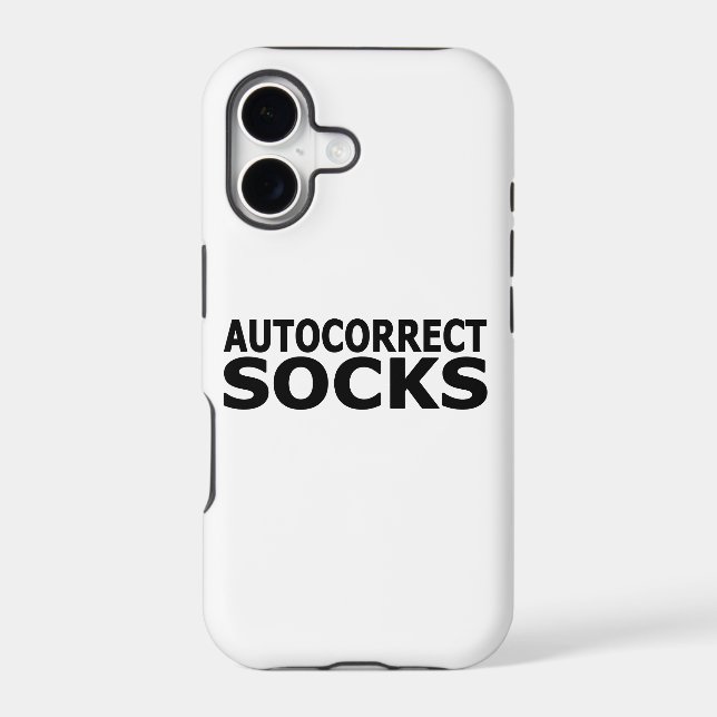 Autocorrect Socks (Back)