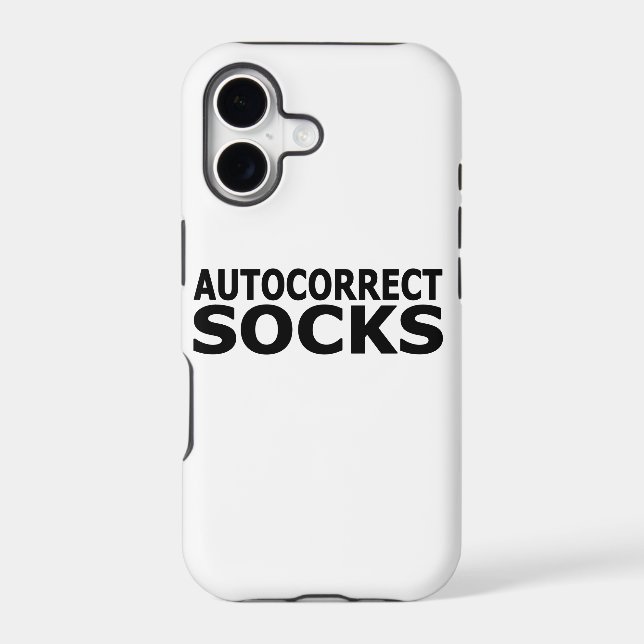 Autocorrect Socks (Back)
