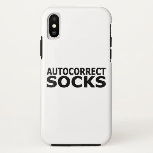 Autocorrect Socks Case-Mate iPhone Case