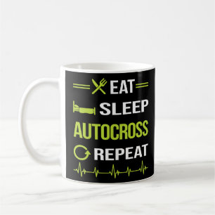 Autocross Eat Sleep Repeat Autocross Men Women Coffee Mug