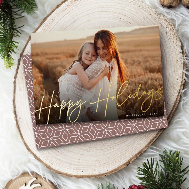 Autograph | Happy Holidays Horizontal Photo (Creator Uploaded)