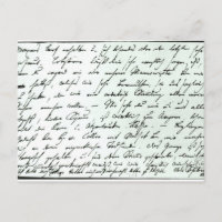 Autograph letter from Franz Schubert