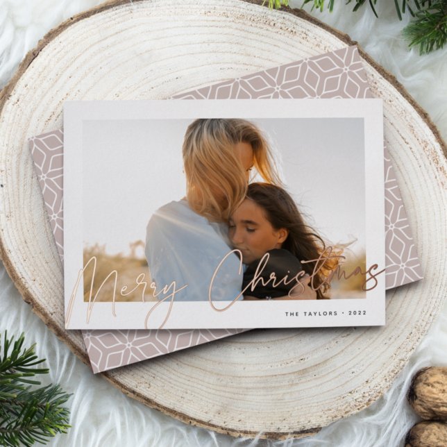 Autograph | Merry Christmas Horizontal Photo (Creator Uploaded)