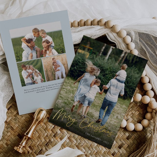 Autograph | Merry Christmas Vertical Photo (Creator Uploaded)