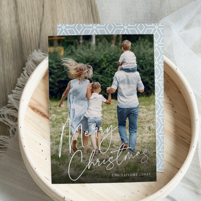 Autograph | Merry Christmas Vertical Photo (Creator Uploaded)