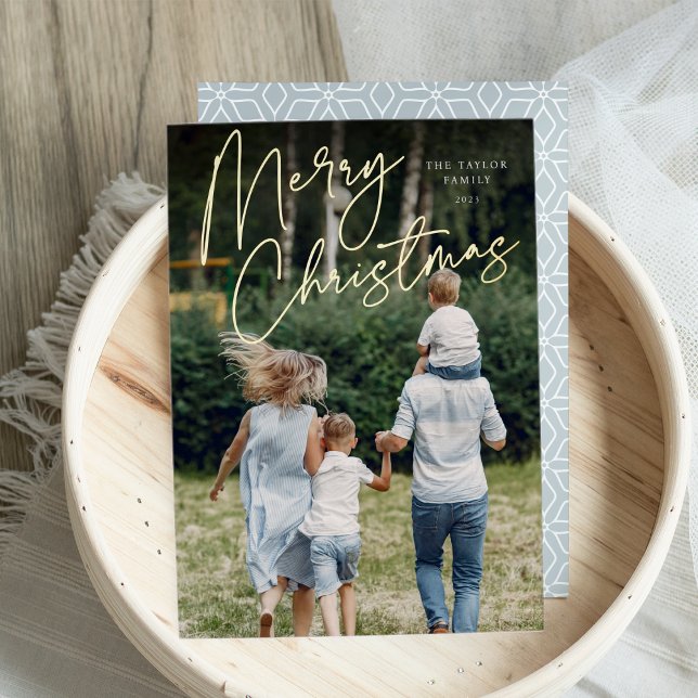 Autograph | Merry Christmas Vertical Photo (Creator Uploaded)