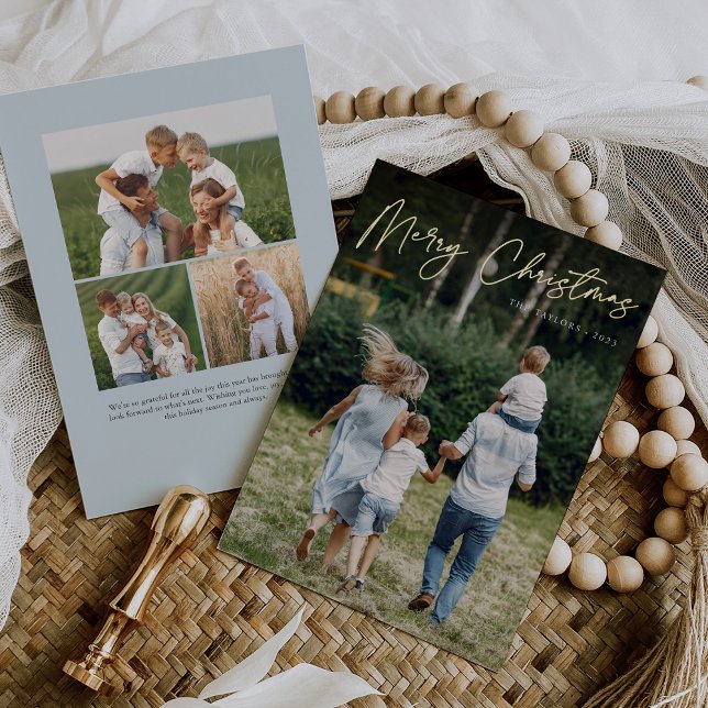 Autograph | Merry Christmas Vertical Photo (Creator Uploaded)