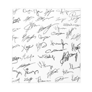 Autograph Notepad
