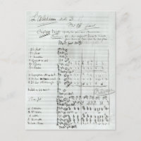 Autograph Score of Act III