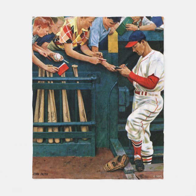 Autograph Session Fleece Blanket (Front)