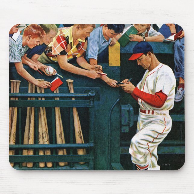 Autograph Session Mouse Pad (Front)