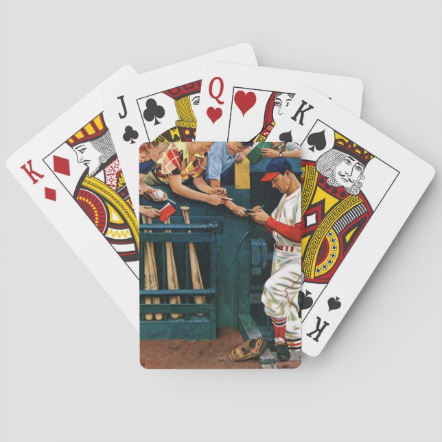 Autograph Session Playing Cards (Back)