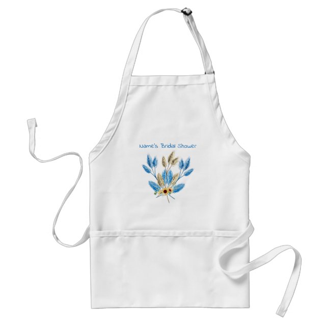 Autographable Bridal Shower Apron - Keepsake Gift (Front)