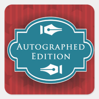 Autographed Edition Rectangle Sticker