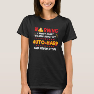 Autoharp Player Joke Graphic T-Shirt
