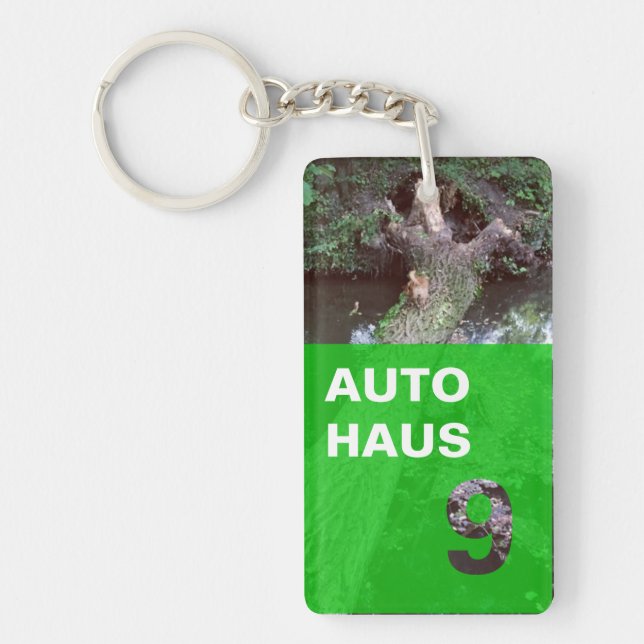 Autohaus Schlüsselanhänger Key Ring (Front)
