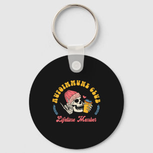 Autoimmune Disease Awareness Autoimmune Club Lifet Key Ring