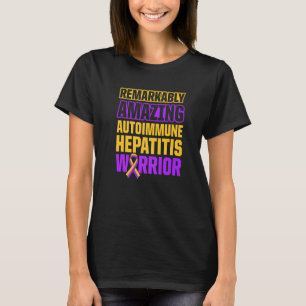 Autoimmune Hepatitis Survivor Warrior   16 T-Shirt