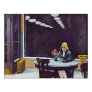 Automat Edward Hopper Photo Print