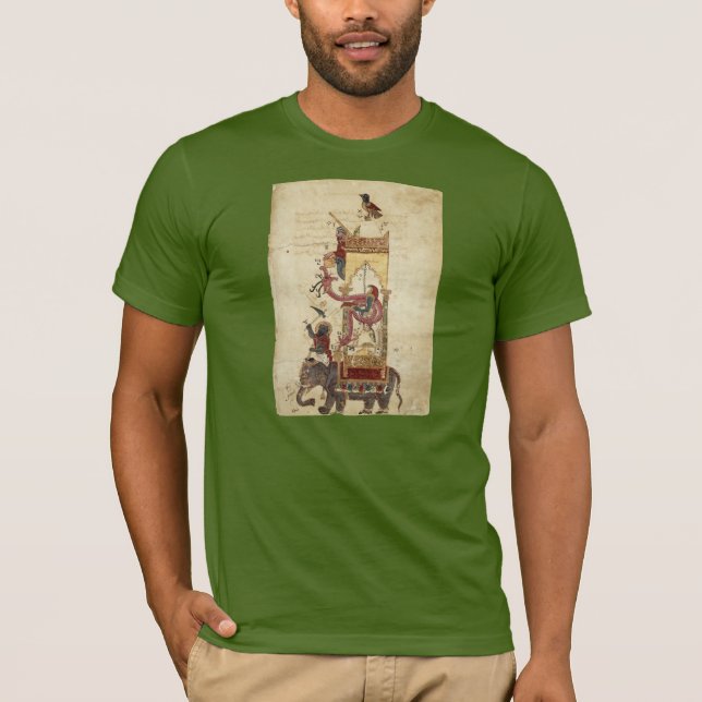 Automata Elephant-Clock T-Shirt (Front)